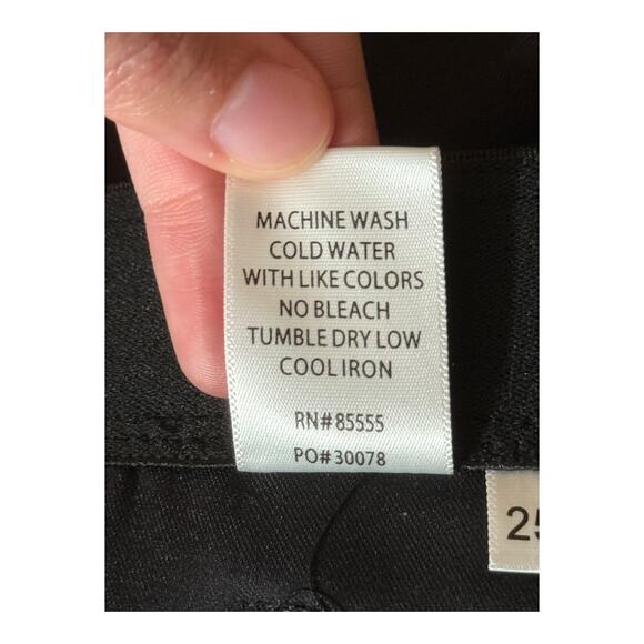 Pistola Dana Pull On high rise boot pants black size 25 - Picture 8 of 8